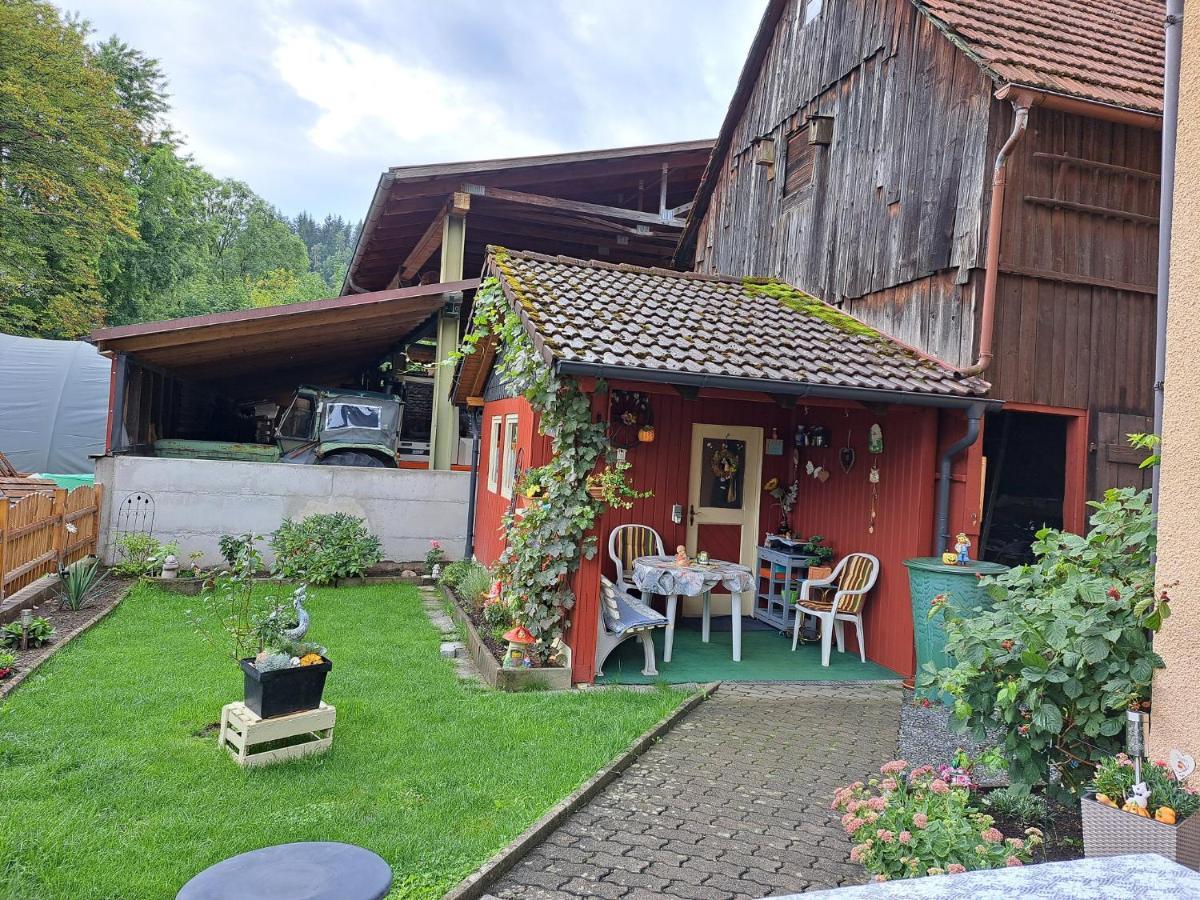 Ferienwohnung Sonja Mit Garten Und Freisitz Steinwiesen ภายนอก รูปภาพ