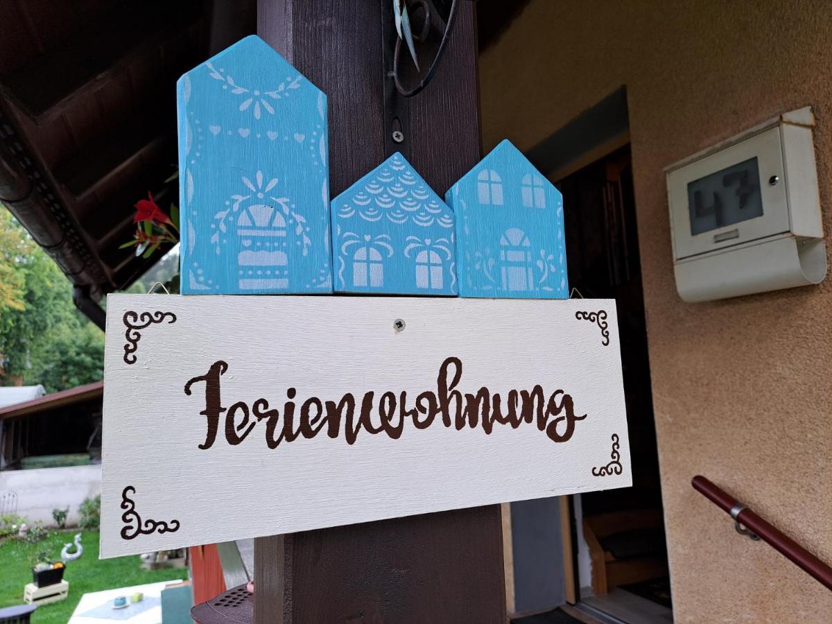 Ferienwohnung Sonja Mit Garten Und Freisitz Steinwiesen ภายนอก รูปภาพ