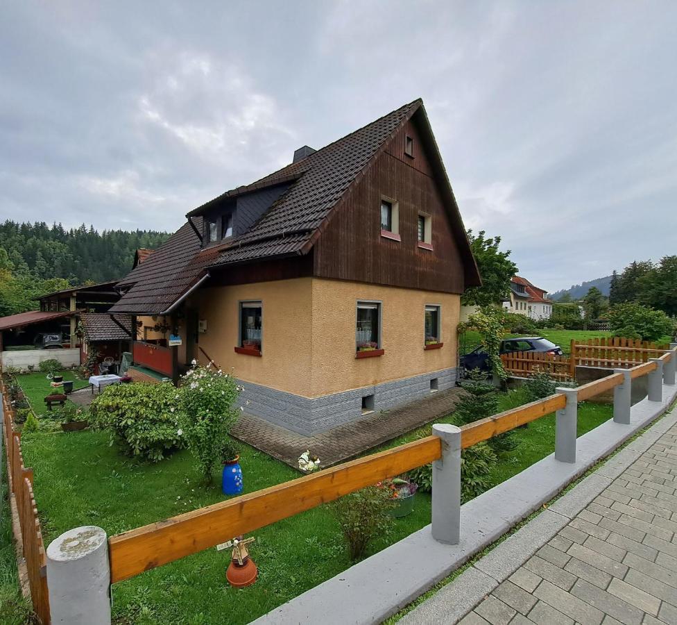 Ferienwohnung Sonja Mit Garten Und Freisitz Steinwiesen ภายนอก รูปภาพ